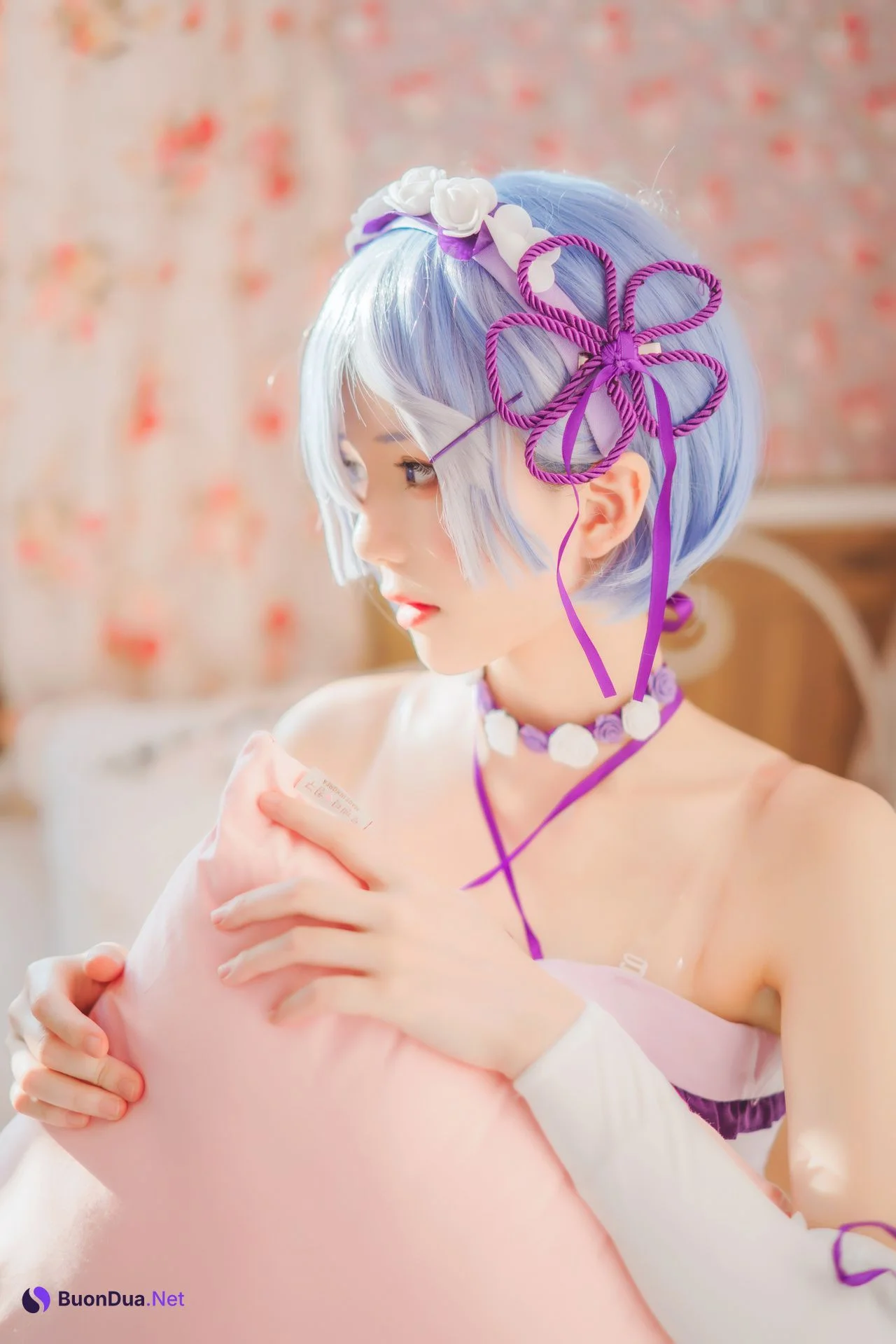 [桜桃喵] Rem レム 蕾姆小睡裙 - Photo 13