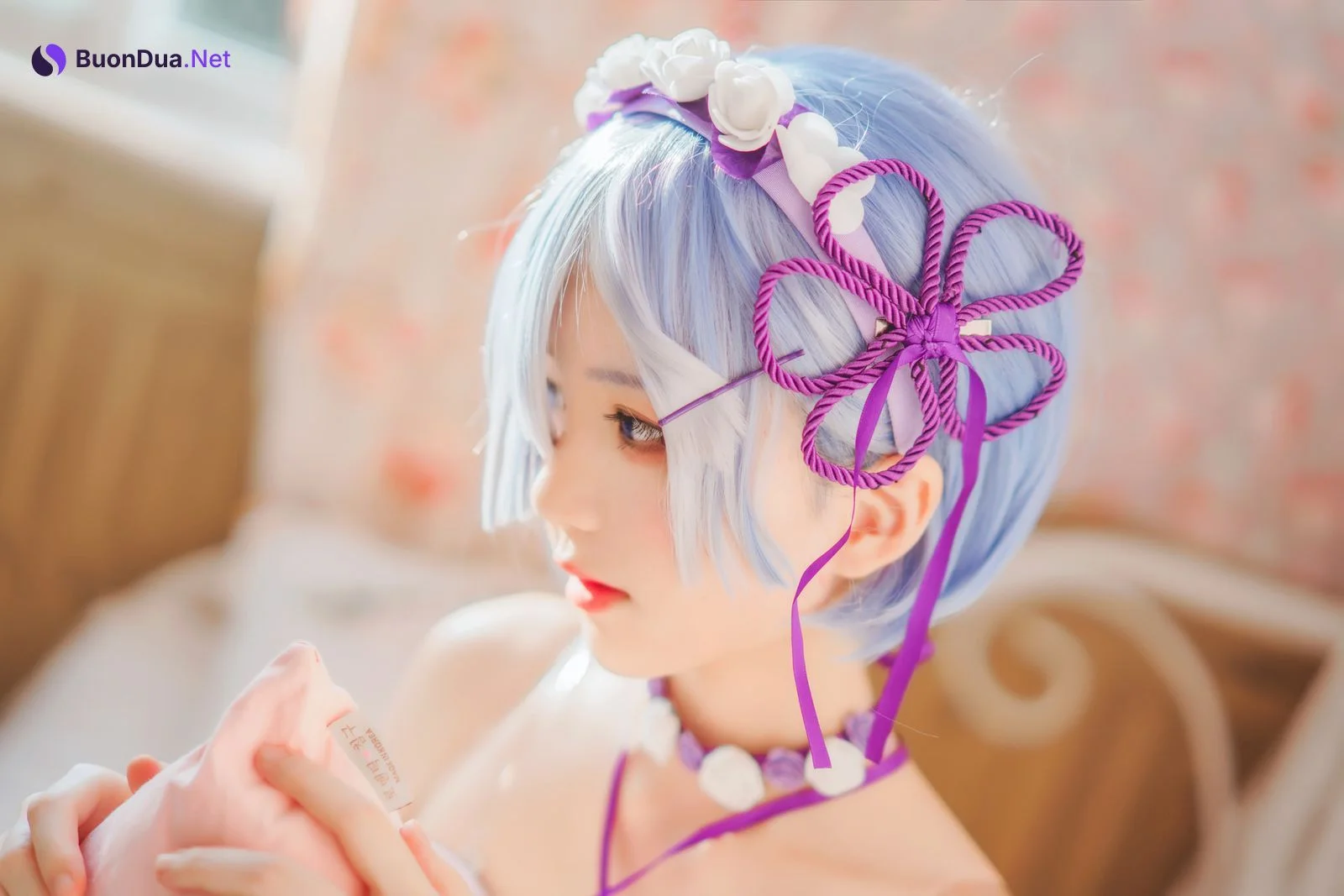 [桜桃喵] Rem レム 蕾姆小睡裙 - Photo 14