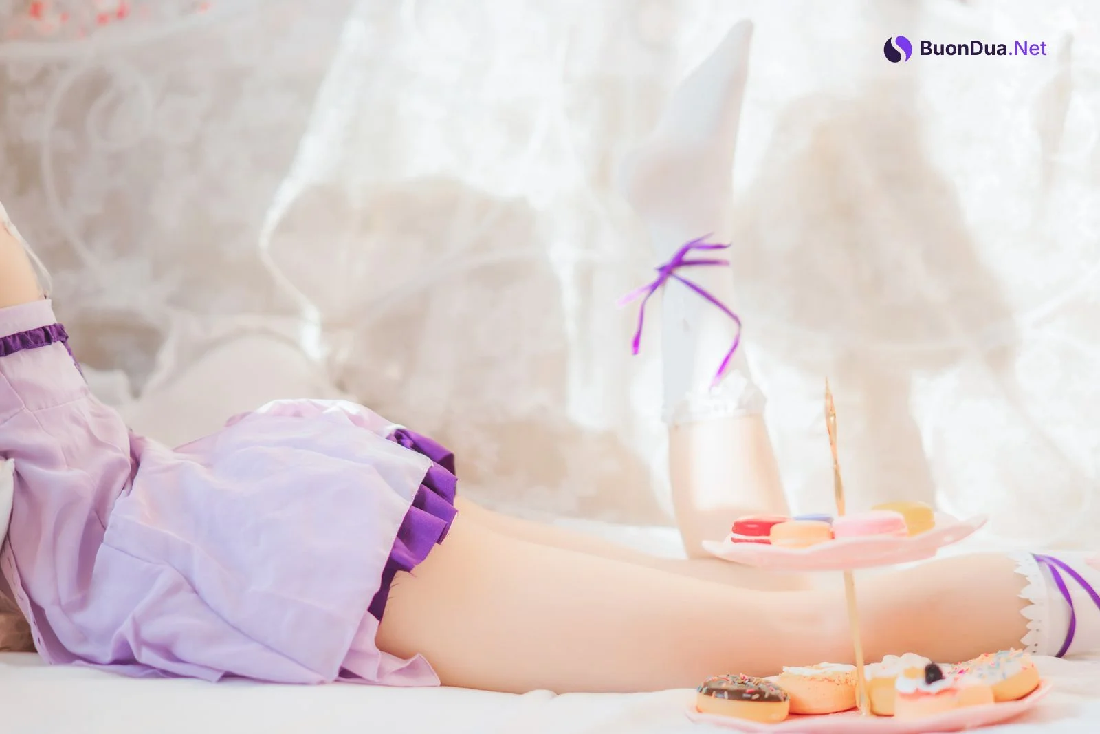 [桜桃喵] Rem レム 蕾姆小睡裙 - Photo 20