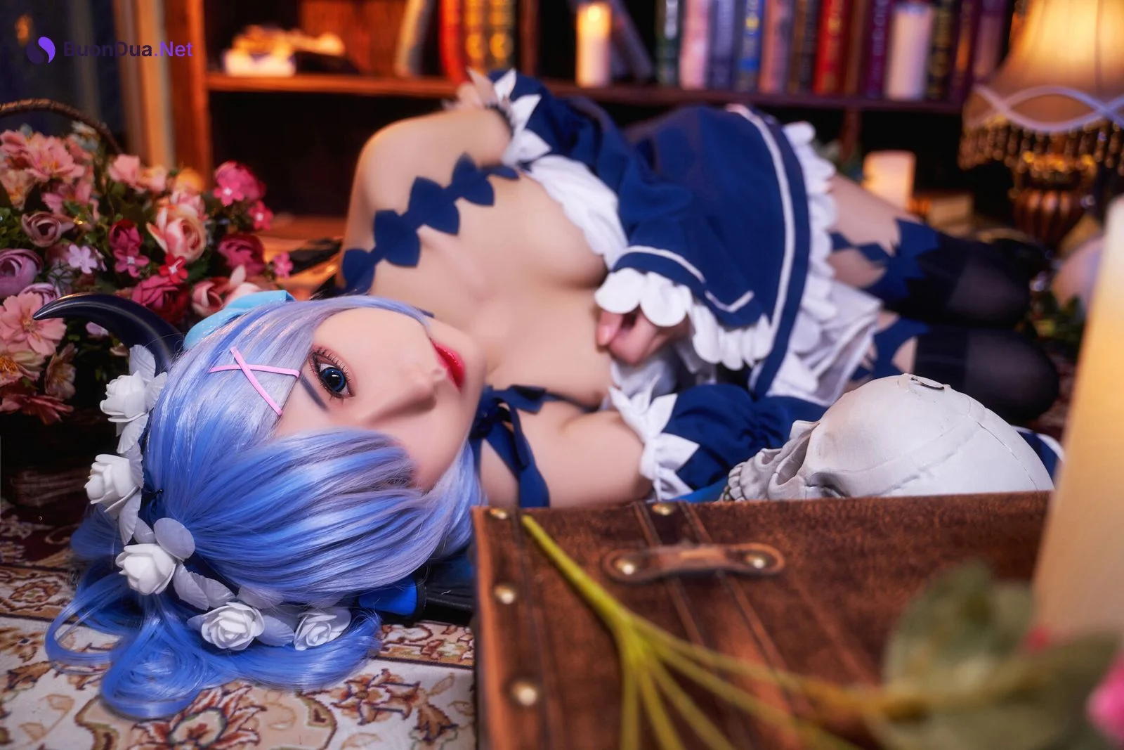 [猫君君] 雷姆小恶魔 Rem Little Devil - Photo 17