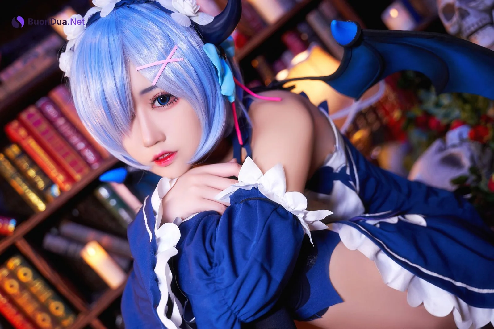 [猫君君] 雷姆小恶魔 Rem Little Devil - Photo 20