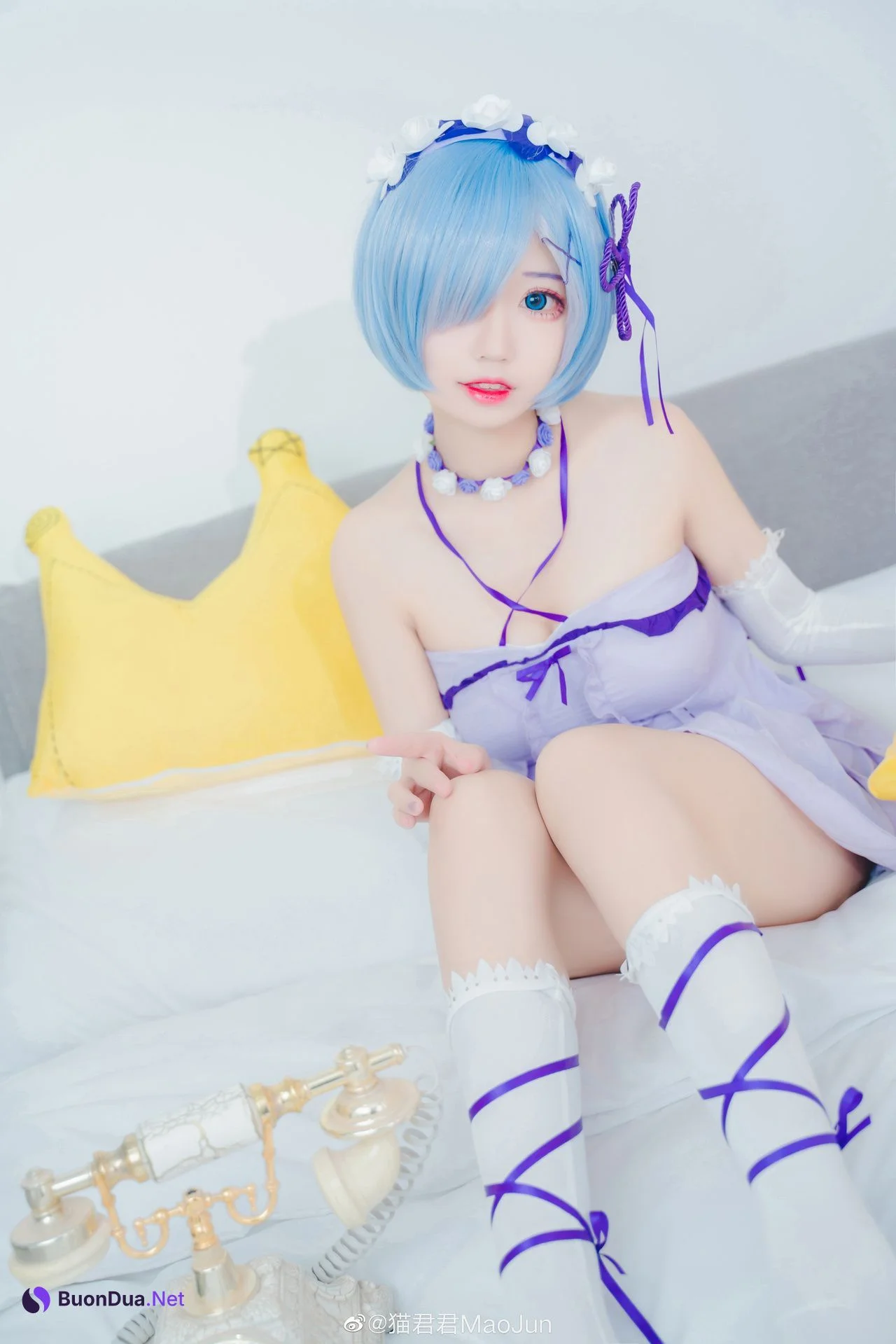 [猫君君] Rem (レム 蕾姆) Re:ゼロから始める異世界生活 - Photo 2