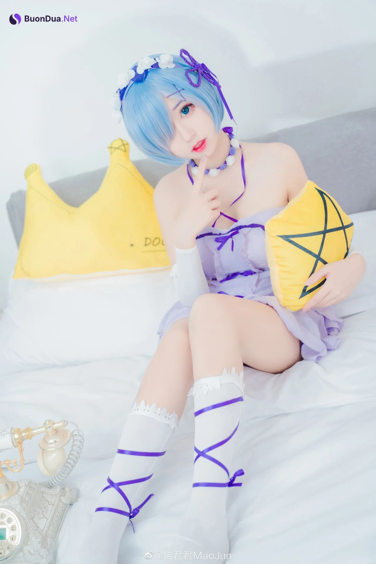 [猫君君] Rem (レム 蕾姆) Re:ゼロから始める異世界生活 - Photo 3