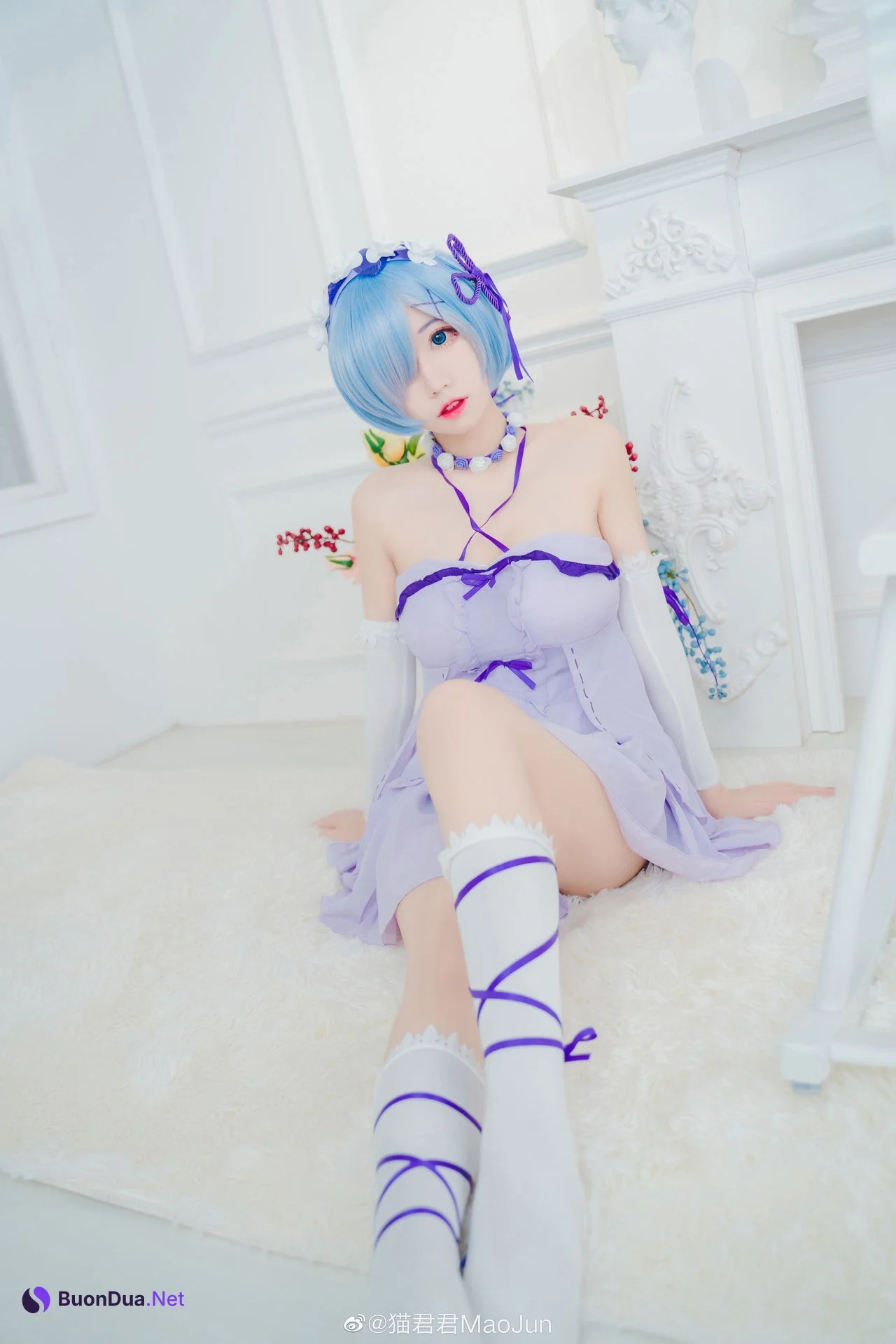 [猫君君] Rem (レム 蕾姆) Re:ゼロから始める異世界生活 - Photo 4