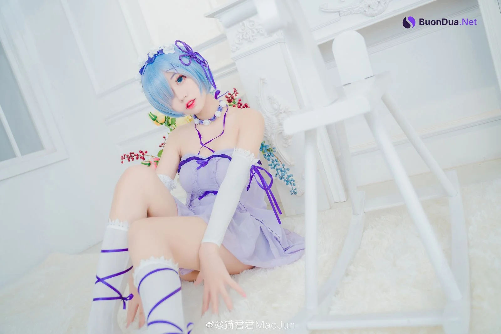 [猫君君] Rem (レム 蕾姆) Re:ゼロから始める異世界生活 - Photo 5