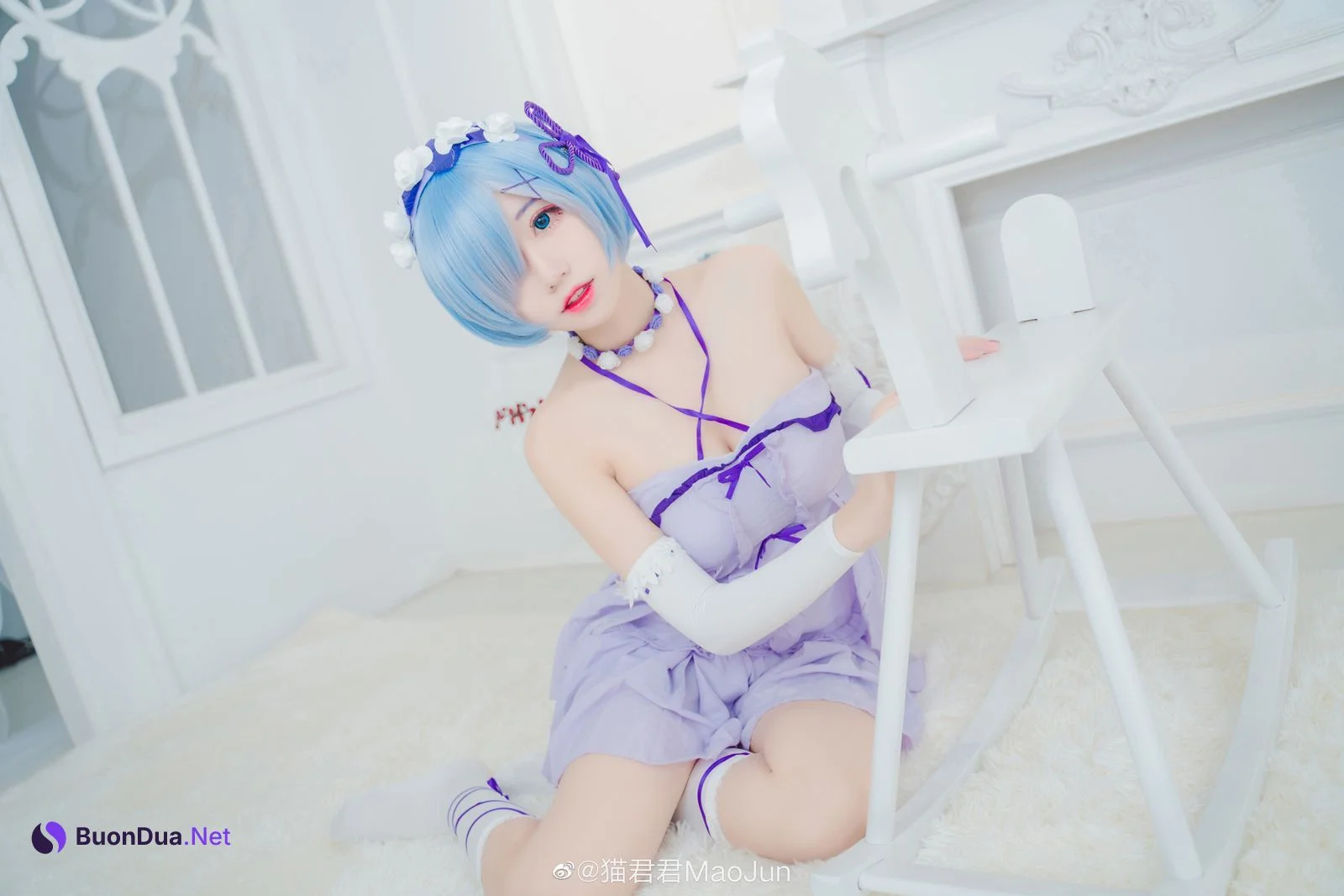 [猫君君] Rem (レム 蕾姆) Re:ゼロから始める異世界生活 - Photo 6