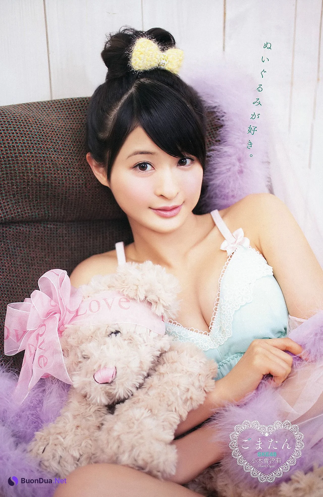 Rena Matsui 松井玲奈, Airi Furukawa 古川愛李, Shiori Ogiso 小木曽汐莉, Akari Suda 須田亜香里, Young Animal 2012 No.18 - 写真 18