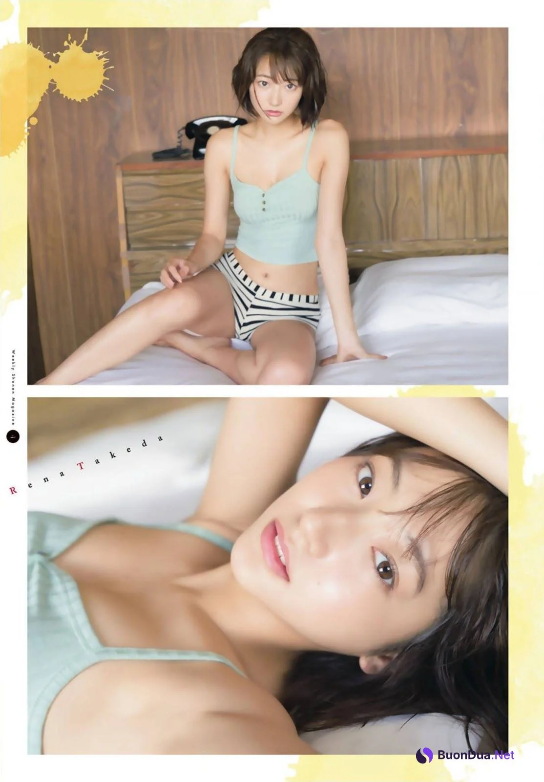 Rena Takeda 武田玲奈, Shonen Magazine 2019 No.51 (少年マガジン 2019年51号) - Photo 5