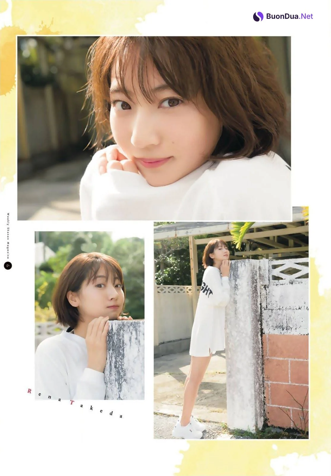 Rena Takeda 武田玲奈, Shonen Magazine 2019 No.51 (少年マガジン 2019年51号) - Photo 7