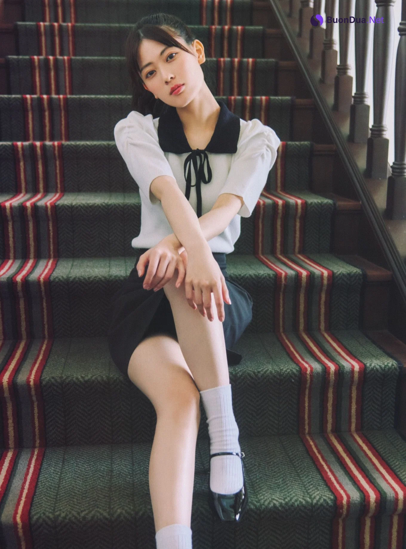 Renka Iwamoto 岩本蓮加, 1st写真集 「いたずらな風」 Set.01 - Photo 6