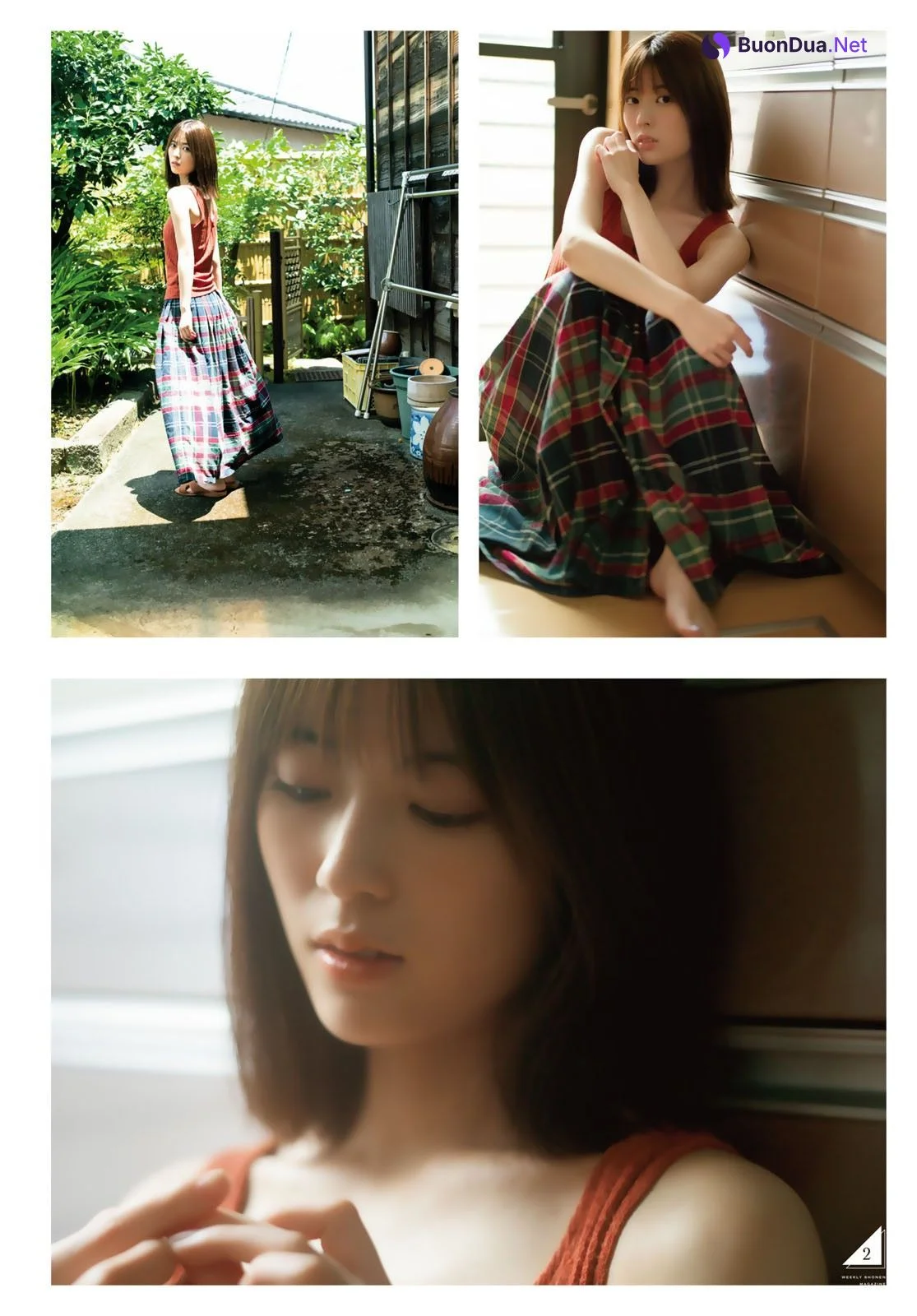 Renka Iwamoto 岩本蓮加, Shonen Magazine 2023 No.35 (週刊少年マガジン 2023年35号) - Photo 3