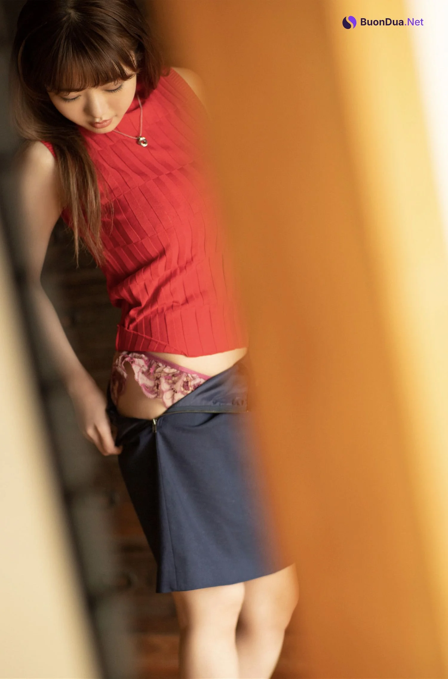 Reona Tomiyasu 冨安れおな, 週刊現代デジタル写真集 Full Version 完全版 [隣のお姉さん 覗き見] Set.01 - Photo 4