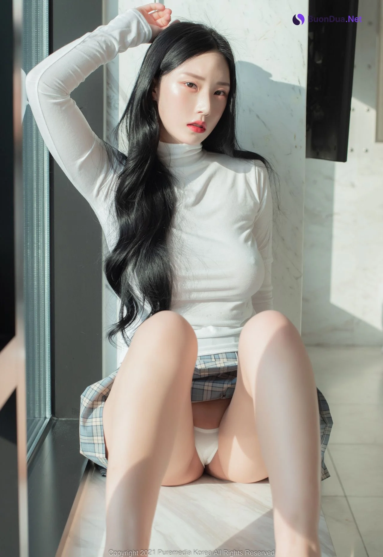 Riha 리하, [PURE MEDIA] Vol.143 누드 디지털화보 Set.01 - Photo 7