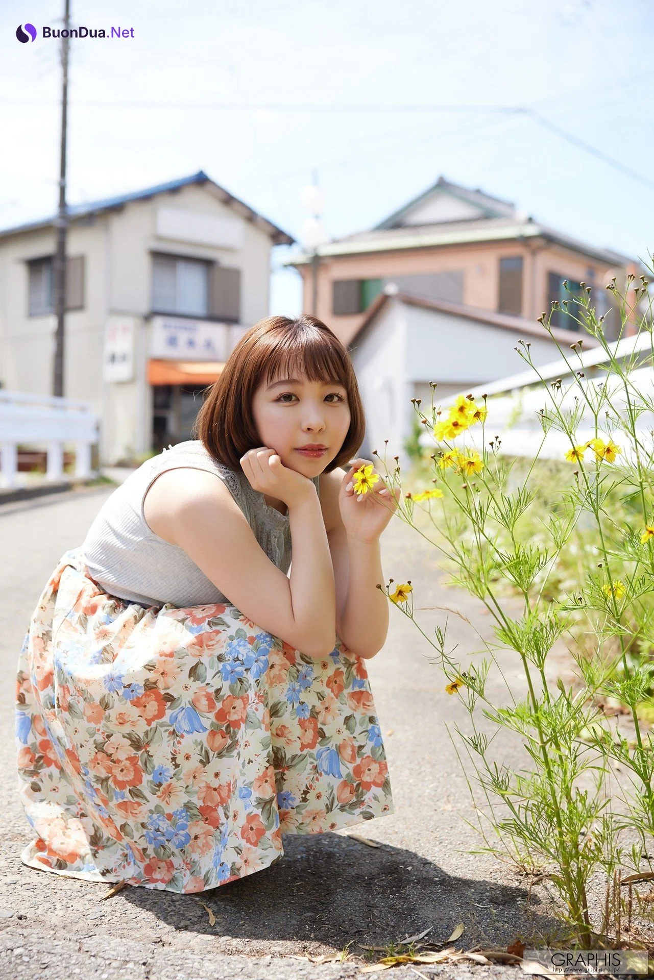 Riho Shishido 宍戸里帆, [Graphis] Gals 「Angel Smile」 Vol.01 - Photo 4