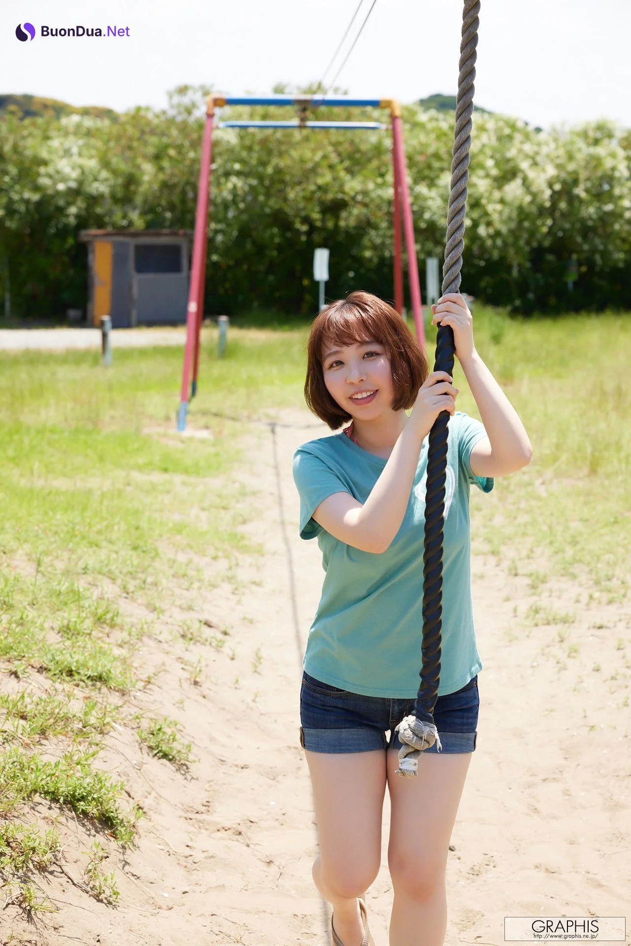 Riho Shishido 宍戸里帆, [Graphis] Gals 「Angel Smile」 Vol.03 - Photo 16