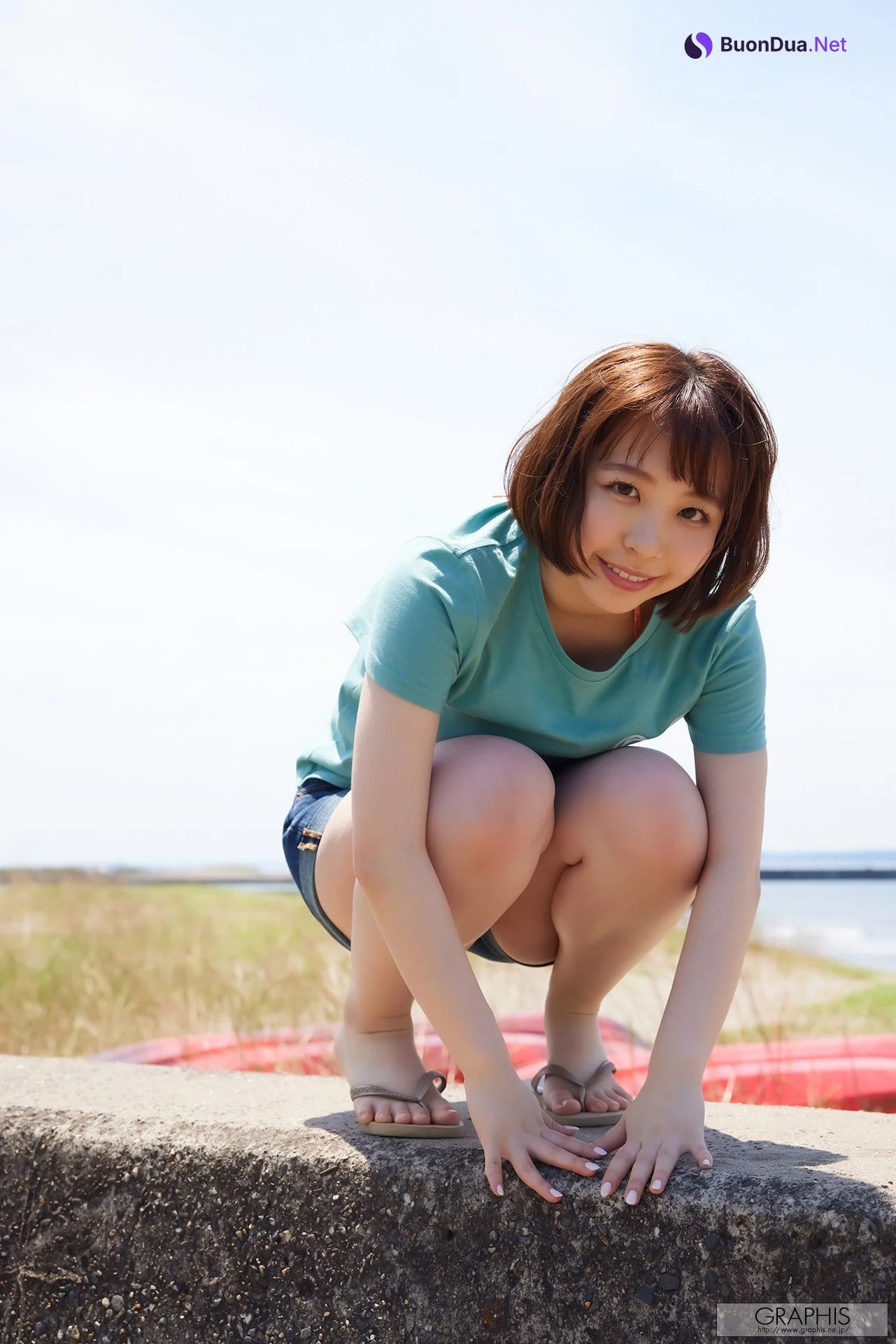 Riho Shishido 宍戸里帆, [Graphis] Gals 「Angel Smile」 Vol.03 - Photo 19