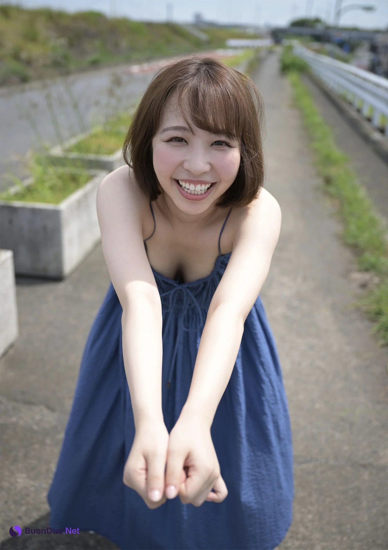 Riho Shishido 宍戸里帆, 週刊現代デジタル写真集 「現役女子大生のマシュマロ巨乳」 Set.03 - Photo 9