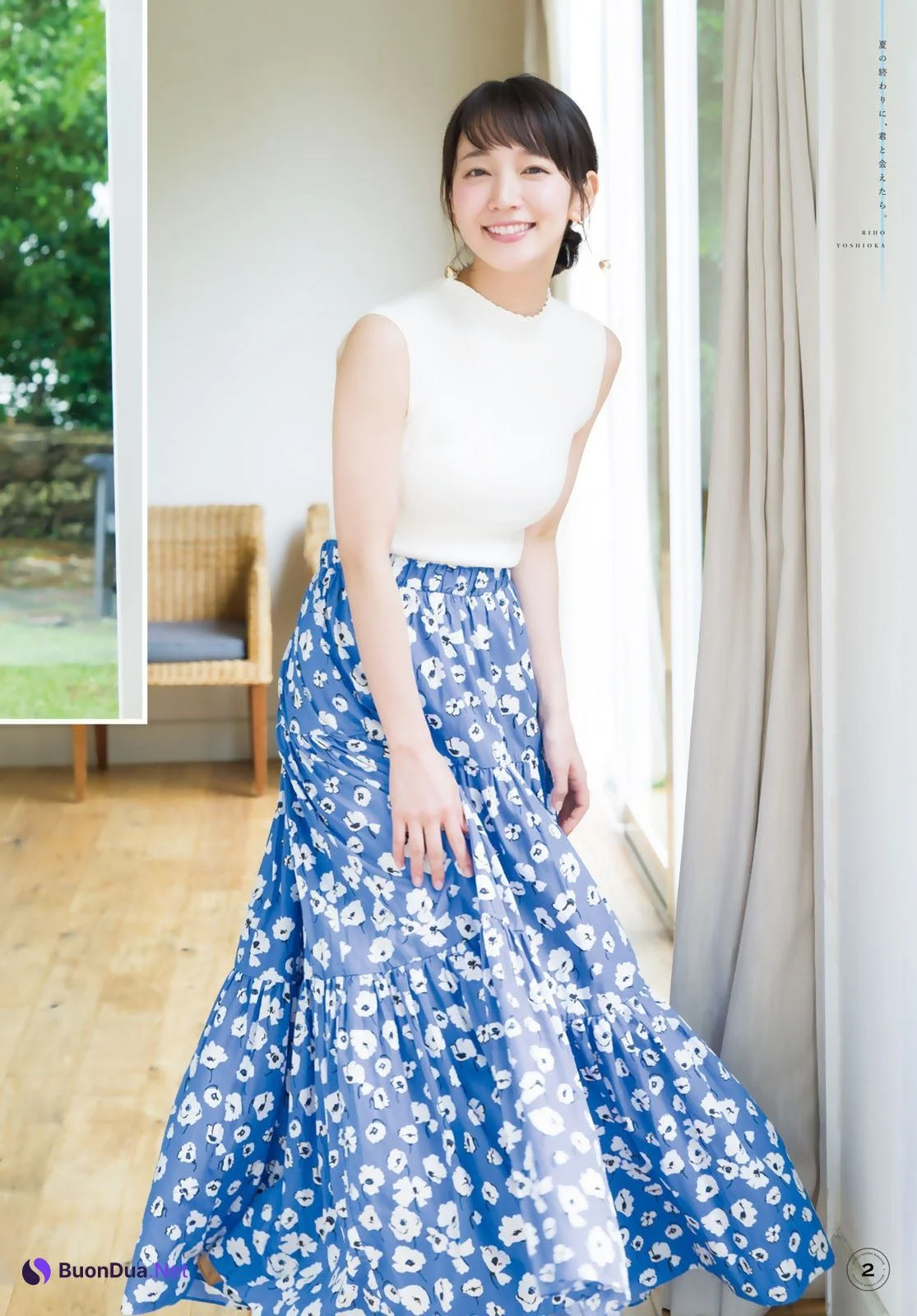 Riho Yoshioka 吉岡里帆, Shonen Magazine 2019 No.41 (少年マガジン 2019年41号) - Photo 8