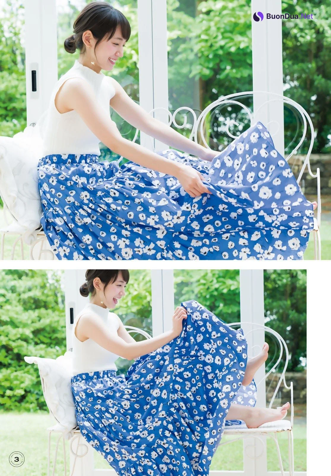 Riho Yoshioka 吉岡里帆, Shonen Magazine 2019 No.41 (少年マガジン 2019年41号) - Photo 9