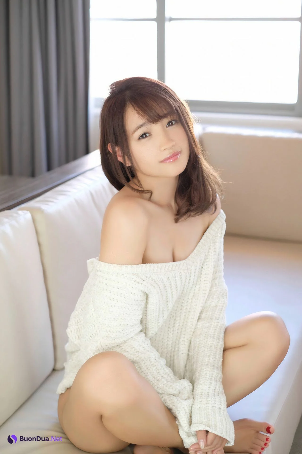 Rika Shimura 志村理佳, YS-Web Vol.805 天然ピュアホワイトボディ Set.01 - รูปภาพ 12