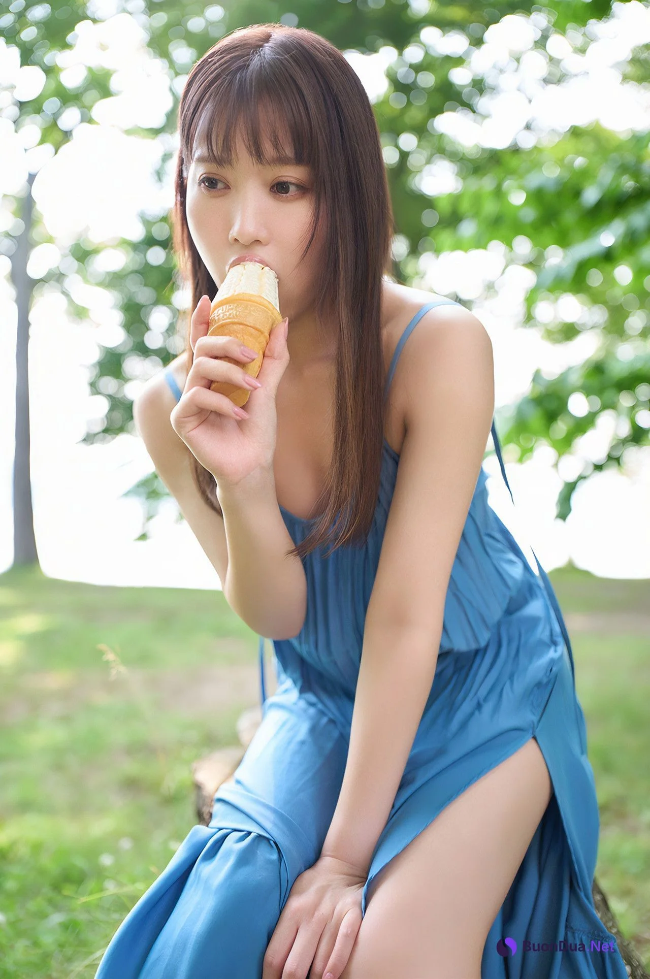 Rin Okabe 岡部麟, デジタル写真集 「永遠の虜毒」 Set.01 - 사진 5