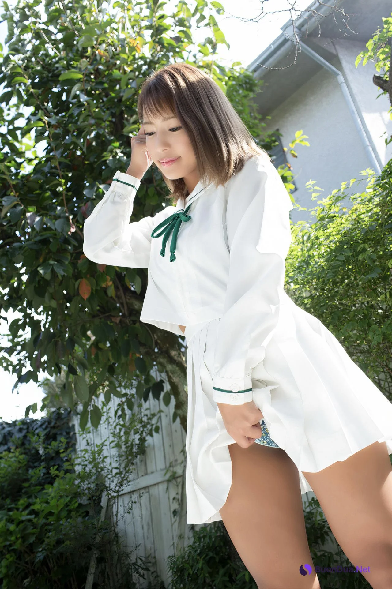Rina Hashimoto 橋本梨菜, アサ芸 Secret! デジタル写真集 [姉セーラースペシャル vol.2 二学期のキミが眩しくて] Set.01 - Photo 3