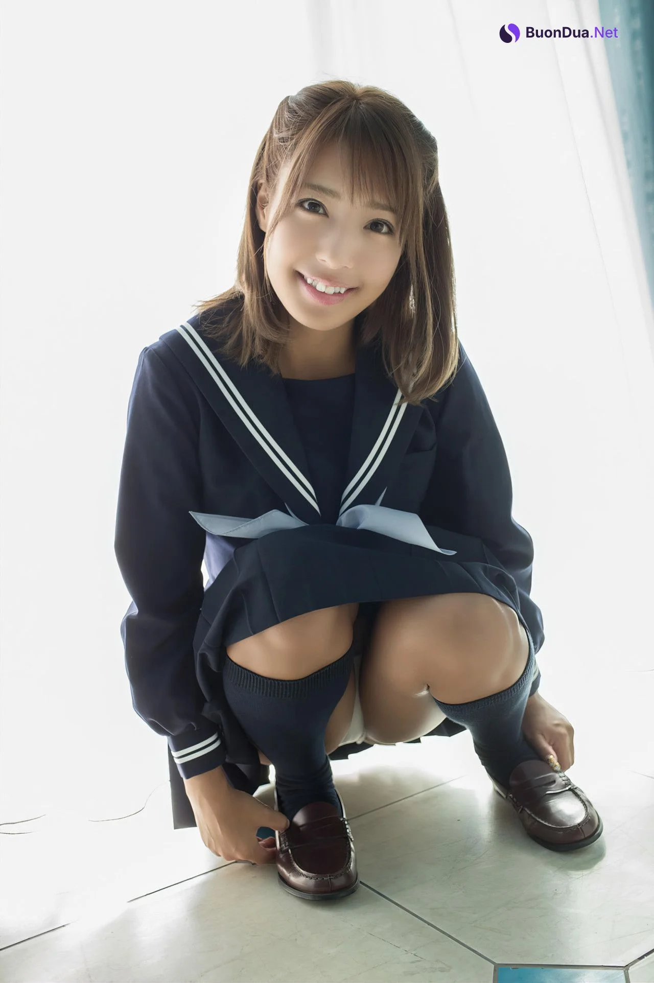 Rina Hashimoto 橋本梨菜, アサ芸 Secret! デジタル写真集 [姉セーラースペシャル vol.2 二学期のキミが眩しくて] Set.02 - Photo 5