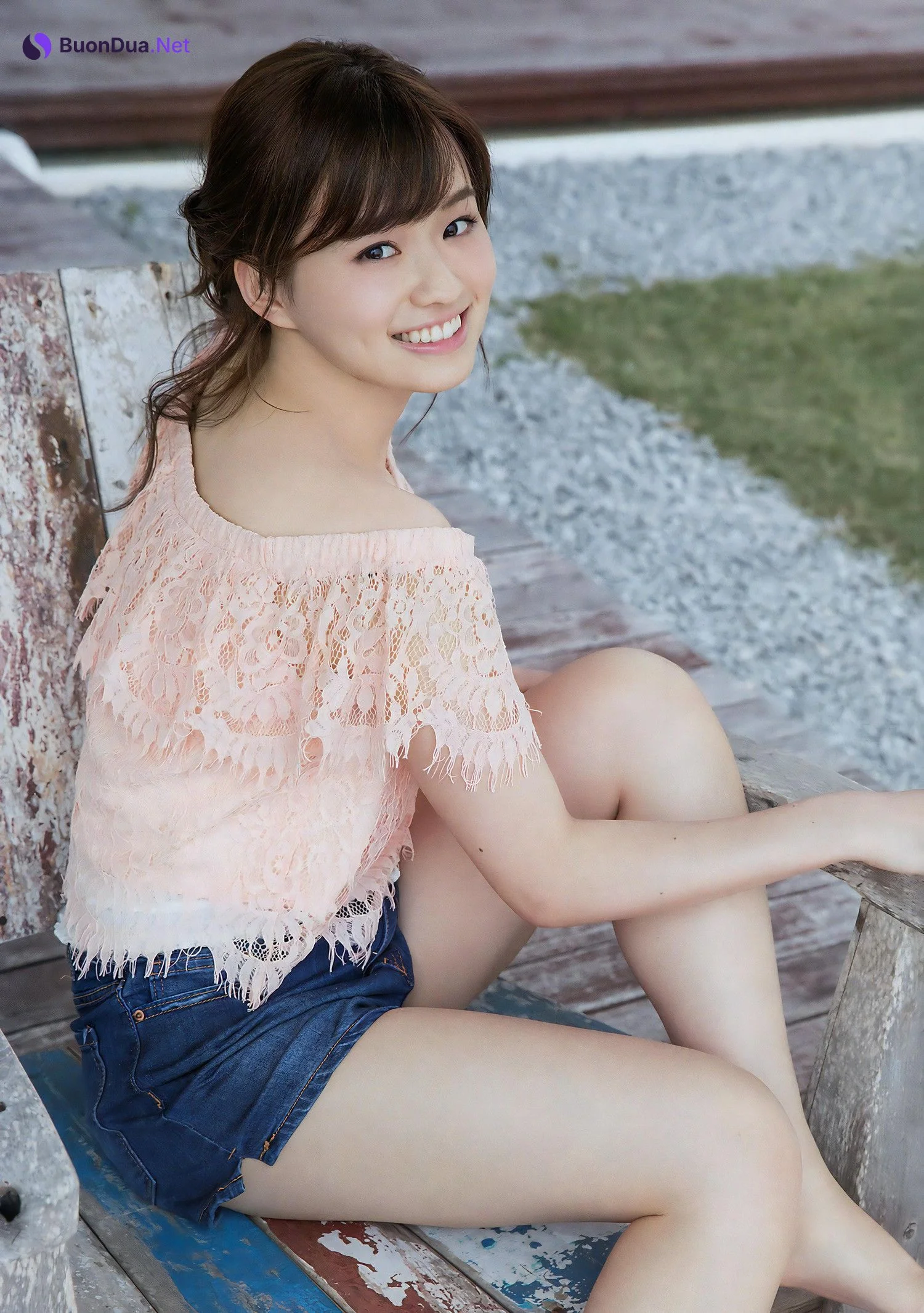 Rina Shinohara 篠原梨菜, Big Comic Spirits 2017 No.29 (ビッグコミックスピリッツ 2017年29号) - Photo 4