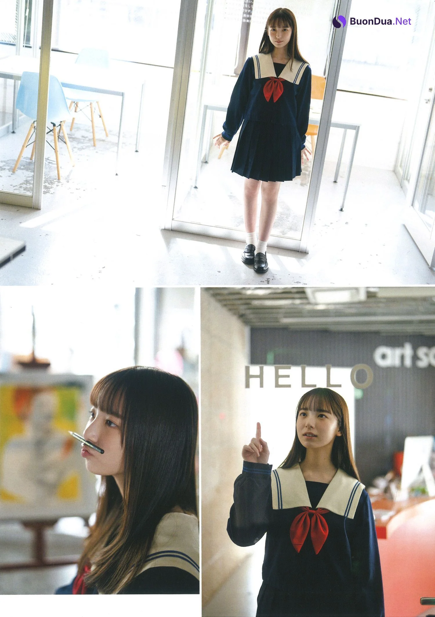 Rina Watanabe 渡辺莉奈, B.L.T. Graduation 中学卒業 2024 - Photo 6