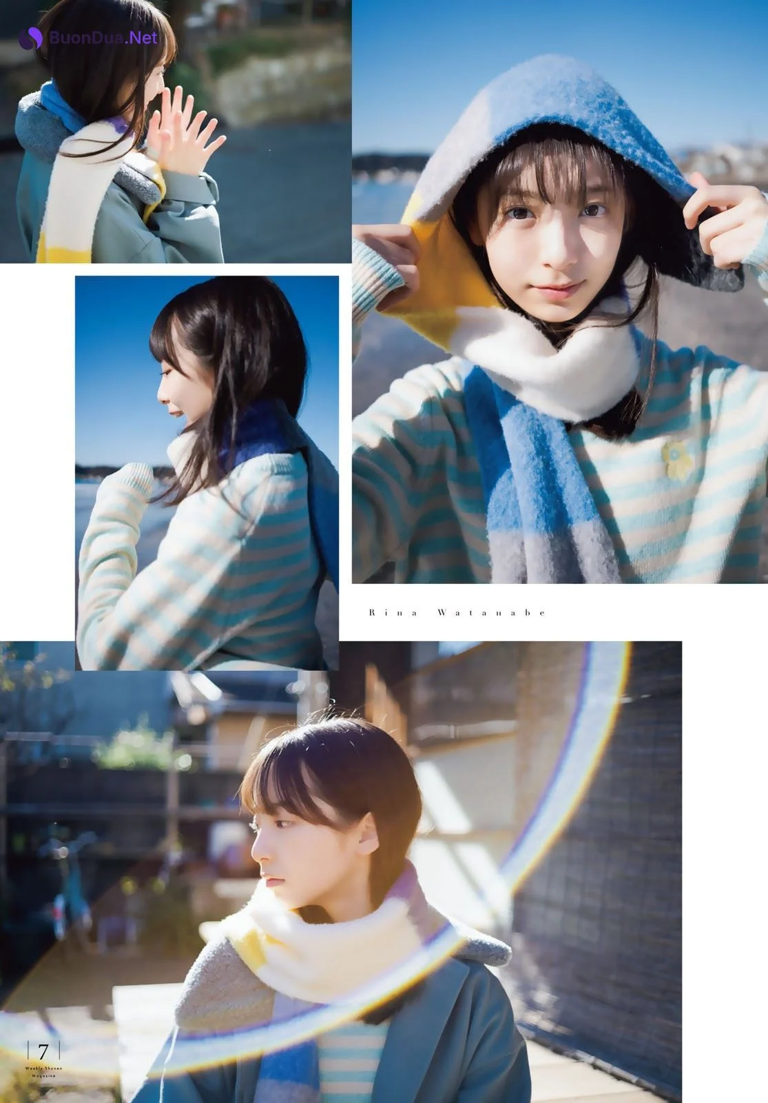 Rina Watanabe 渡辺莉奈, Shonen Magazine 2023 No.08 (週刊少年マガジン 2023年8号) - Photo 8