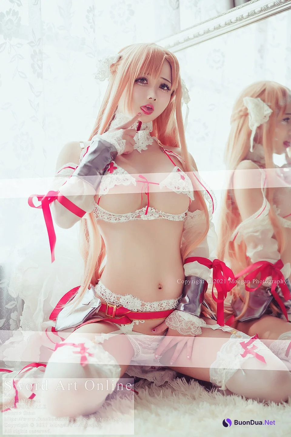 [沖田凜花Rinka] Asuna, lingerie ver. (ソードアート・オンライン) - Photo 7
