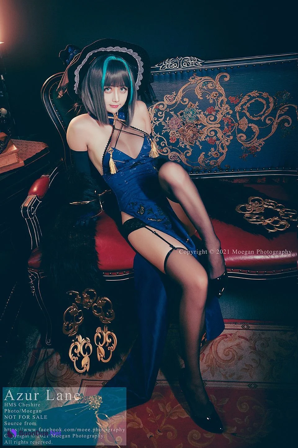 [沖田凜花Rinka] HMS Cheshire, cheongsam ver. (アズールレーン) - Photo 5