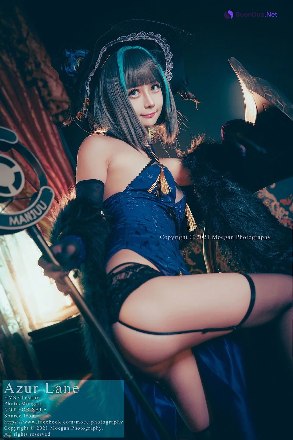 [沖田凜花Rinka] HMS Cheshire, cheongsam ver. (アズールレーン) - Photo 6