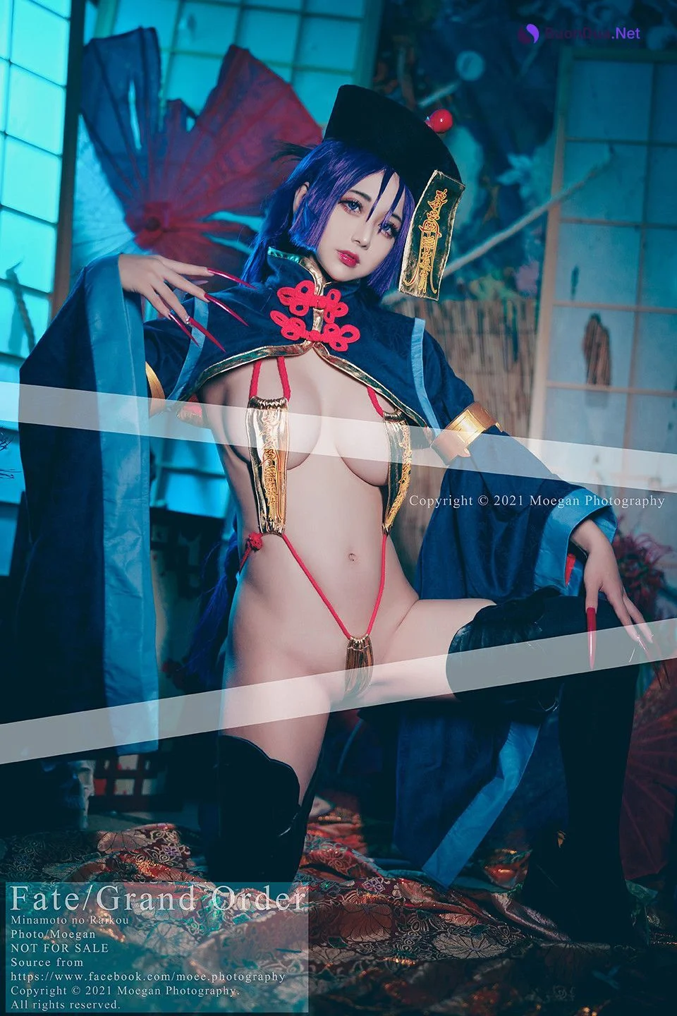 [沖田凜花Rinka] 源賴光 Jiangshi Ver - Photo 4