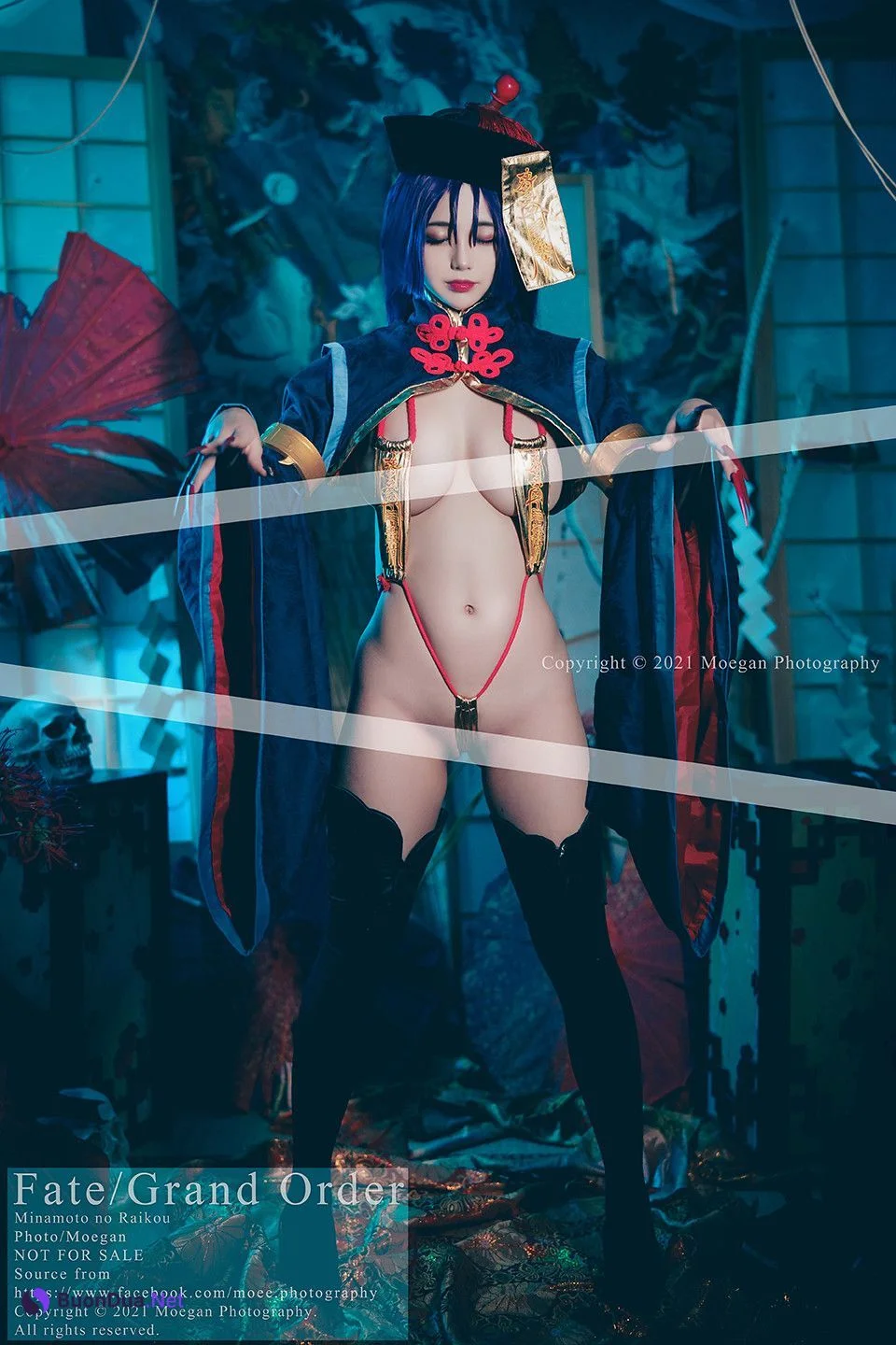 [沖田凜花Rinka] 源賴光 Jiangshi Ver - Photo 5