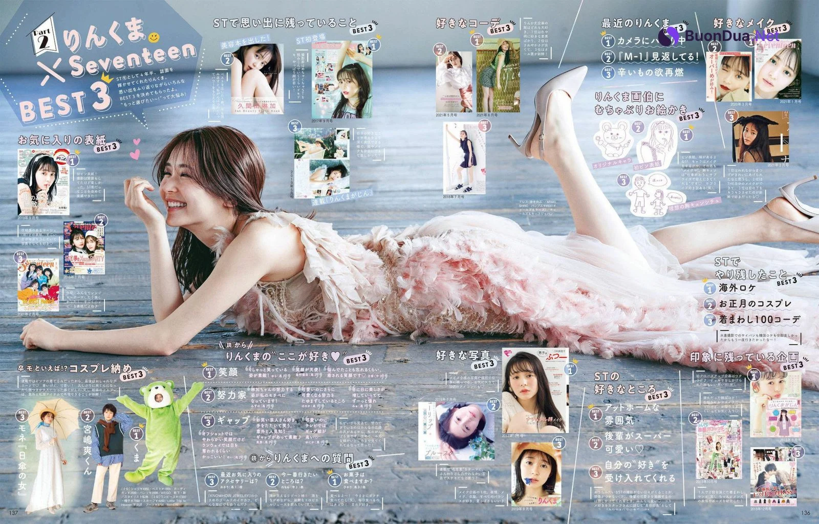 Rinka Kumada 久間田琳加, Seventeen セブンティーン 2022 春号 - รูปภาพ 11