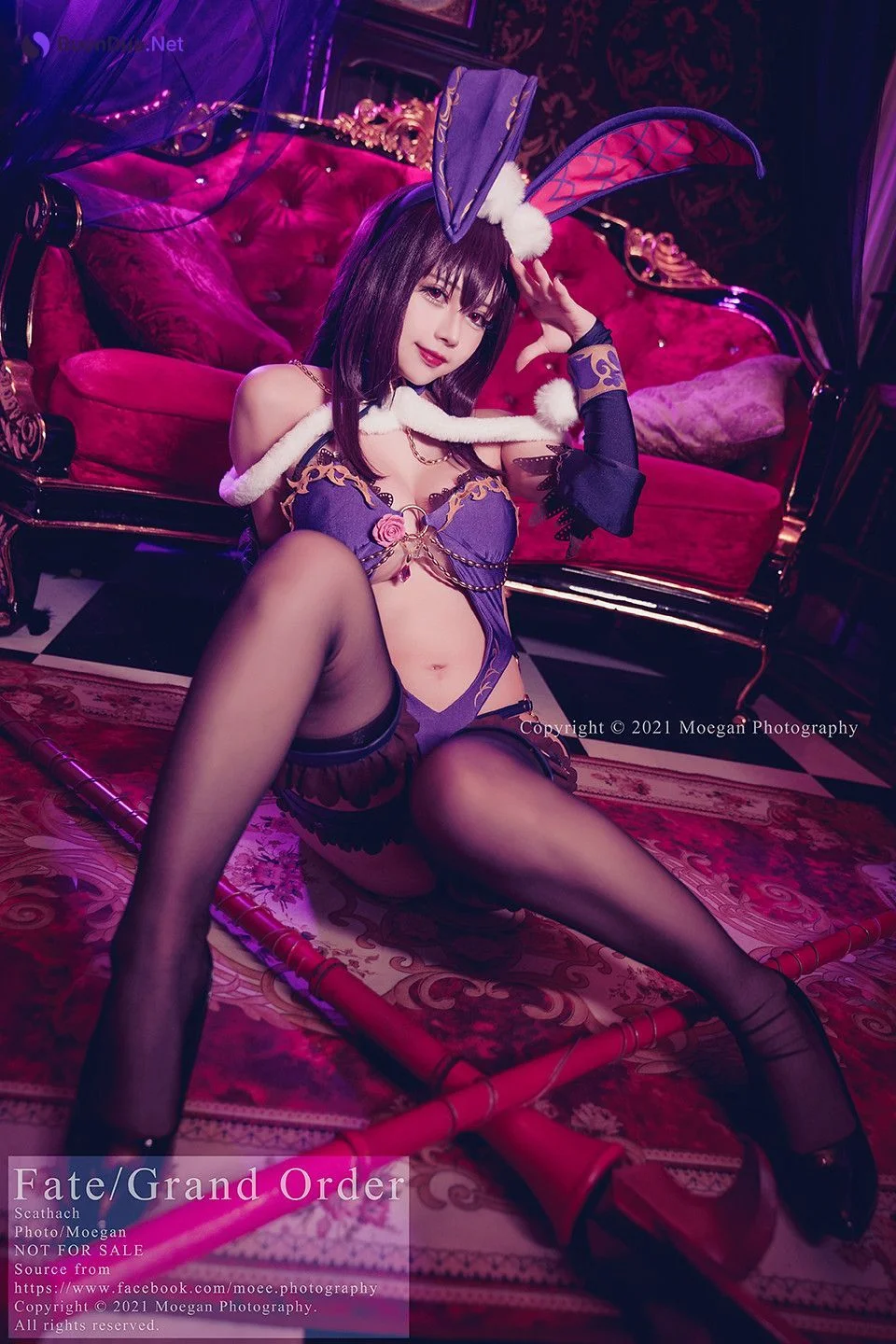 [沖田凜花Rinka] Scathach, bunny ver. (Fate Grand Order) - Photo 5