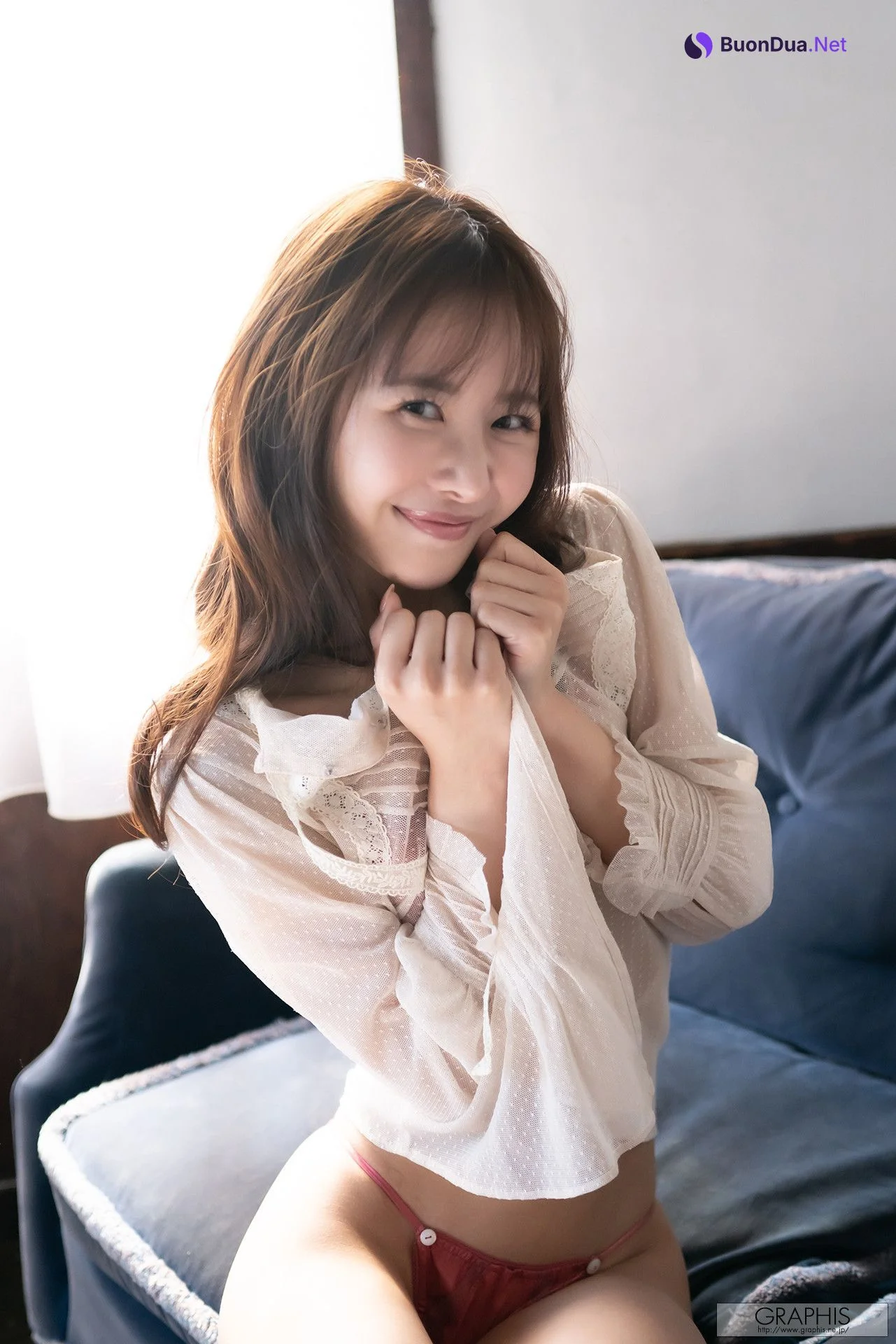 Rio Kuriyama 栗山莉緒, [Graphis] Gals 「Smile」 MAKING - Photo 12