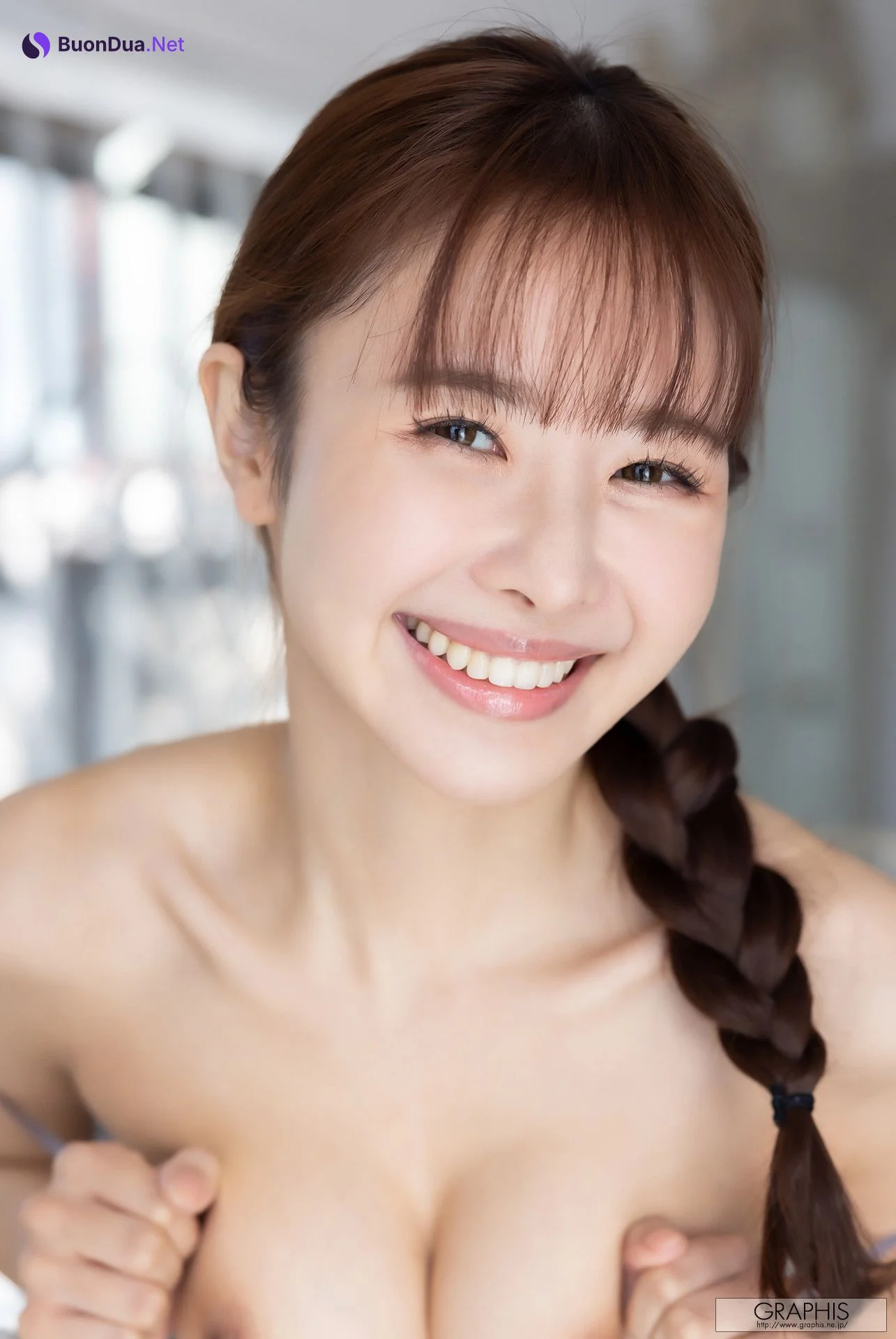 Rio Kuriyama 栗山莉緒, [Graphis] Gals “Smile” Vol.04 - Photo 10