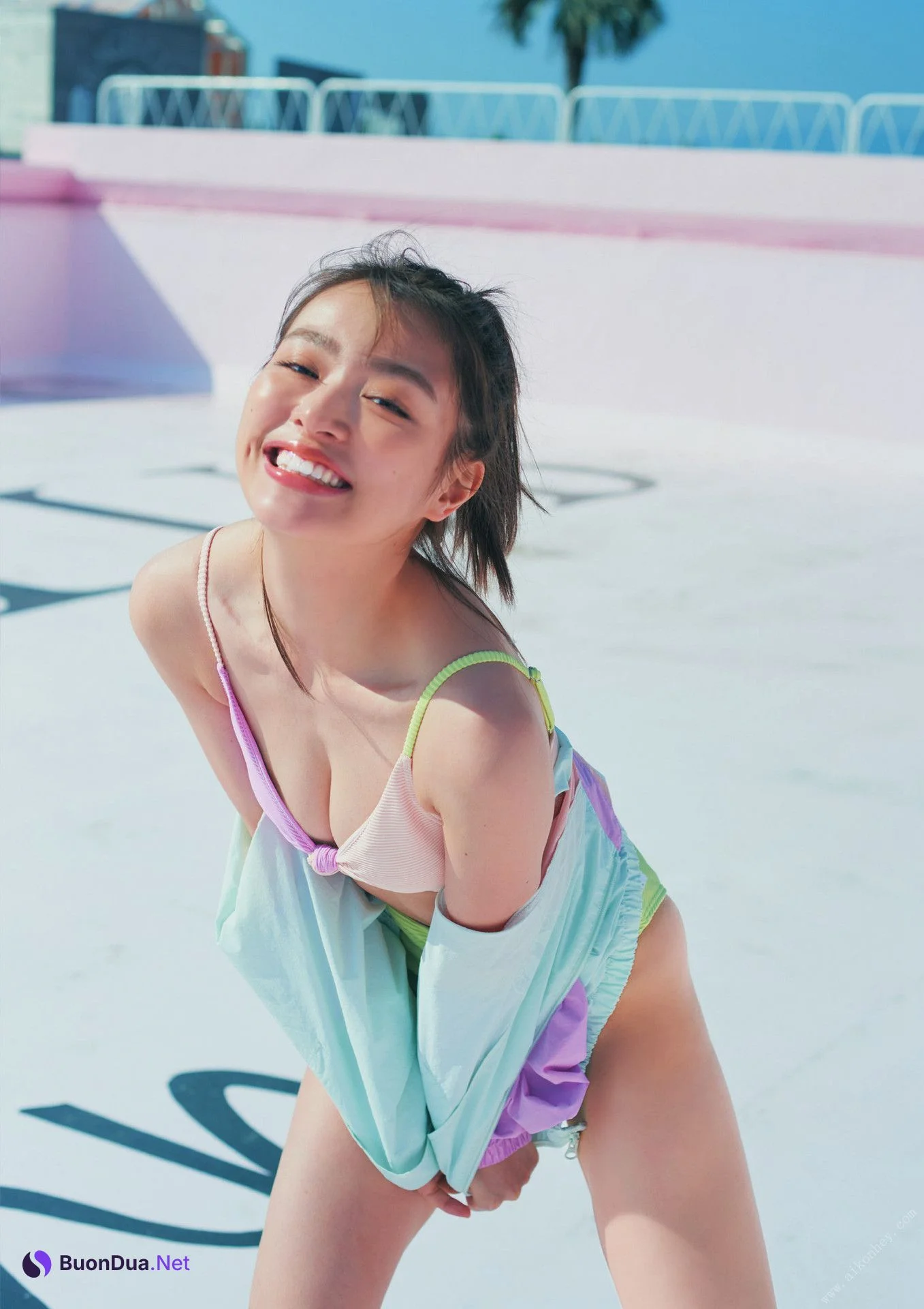 Rio Uchida 内田理央, デジタル写真集 「PEACH GIRL」 Set.01 - รูปภาพ 13