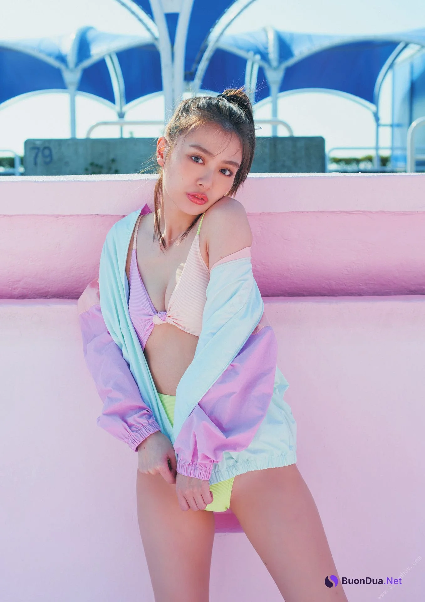 Rio Uchida 内田理央, デジタル写真集 「PEACH GIRL」 Set.01 - รูปภาพ 14