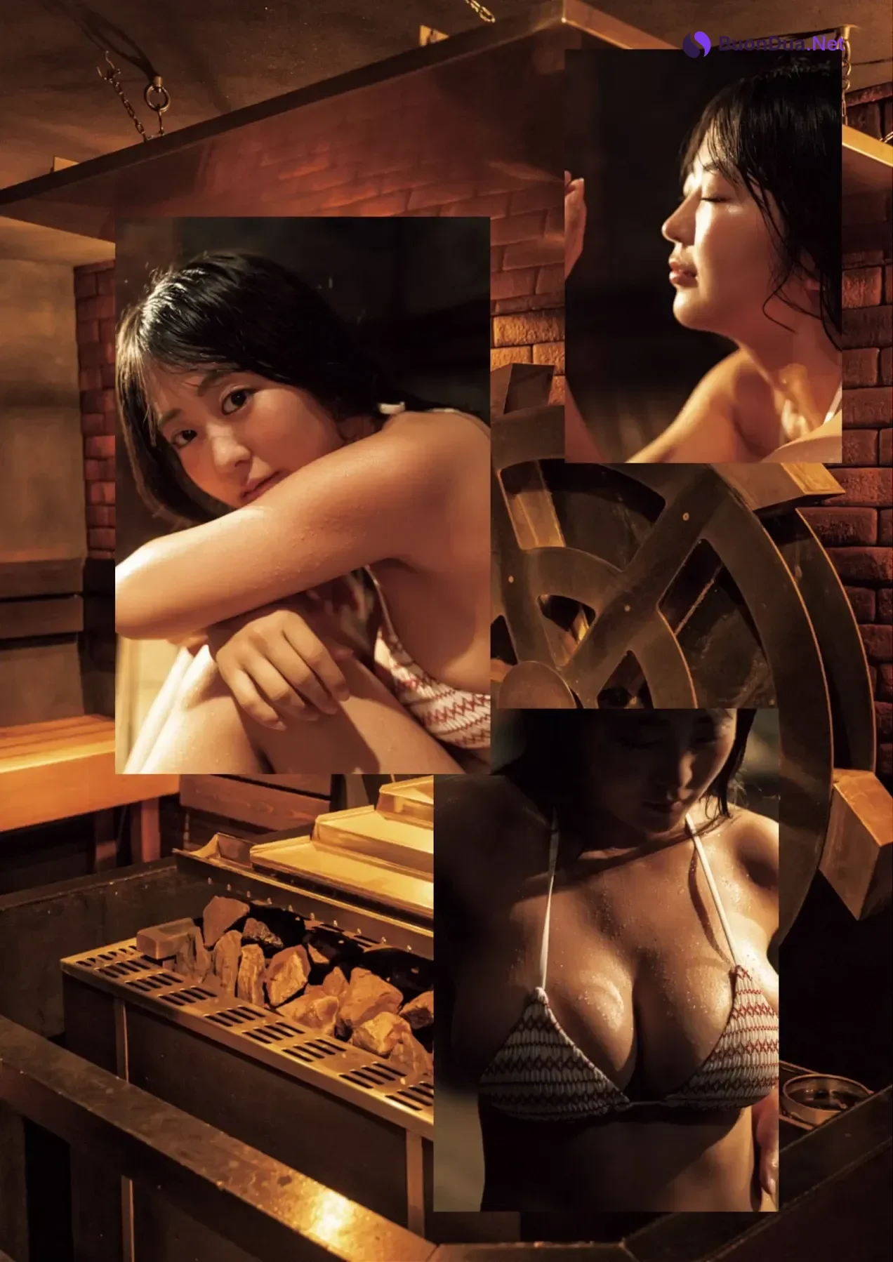 Ririka Fukui 福井梨莉華, SUNNY GIRL サウナガールズ Vol.3 - Photo 5