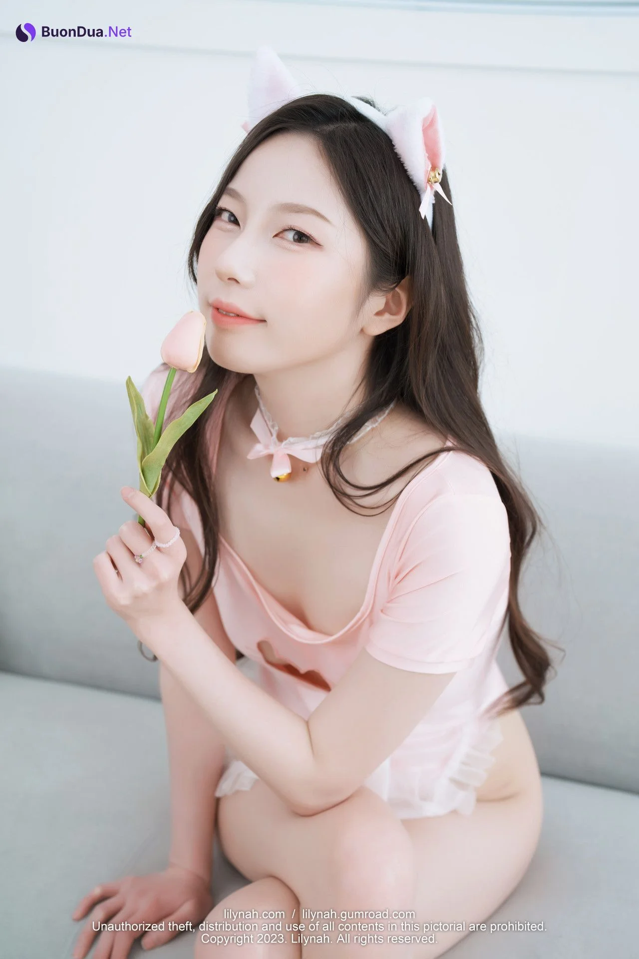 RISA 리사, [Lilynah] LW060 Lovely Sexy Kitty - Photo 11