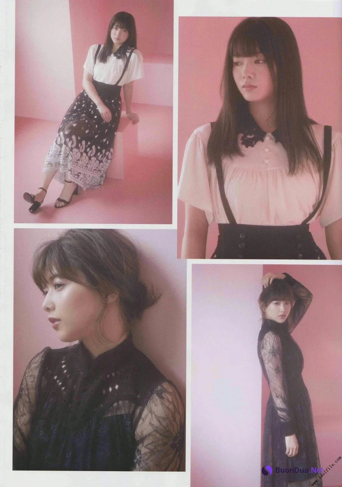 Risa Watanabe 渡邉理佐, Hono Tamura 田村保乃, B.L.T. 2019.09 (ビー・エル・ティー 2019年9月号) - Photo 8