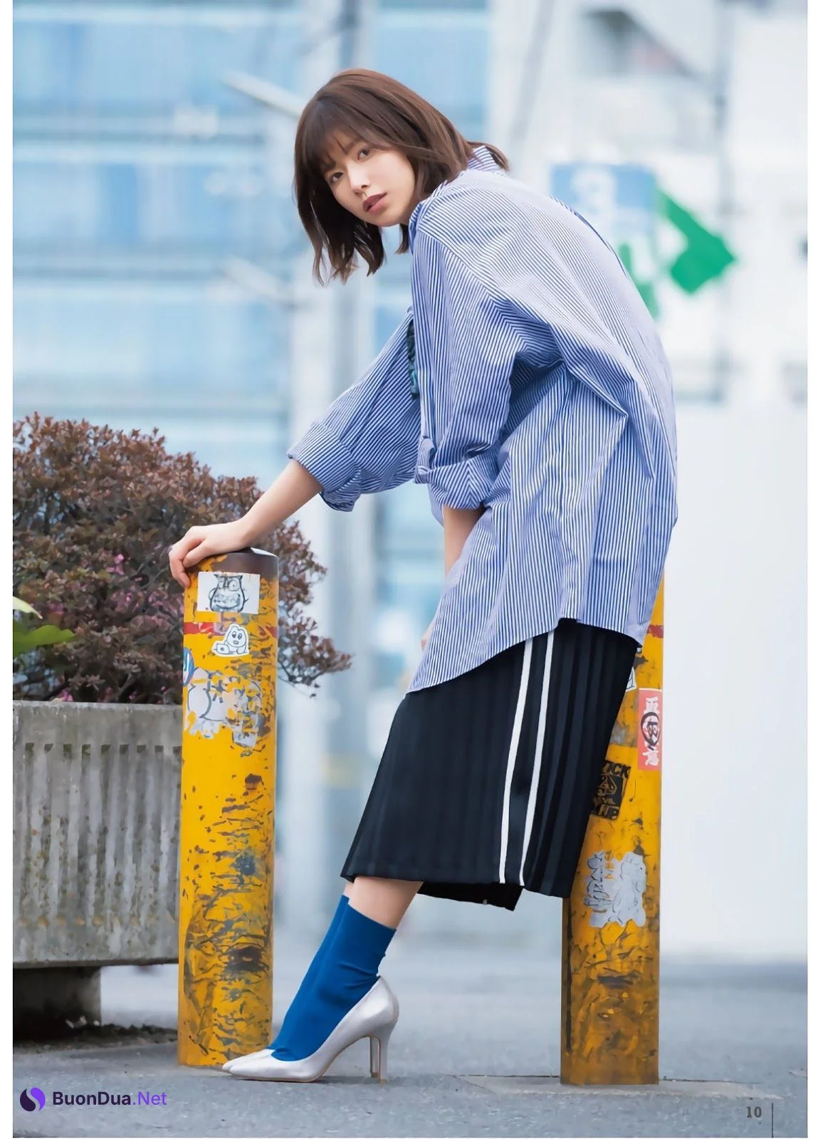 Risa Watanabe 渡邉理佐, Shonen Magazine 2019 No.12 (少年マガジン 2019年12号) - Photo 10
