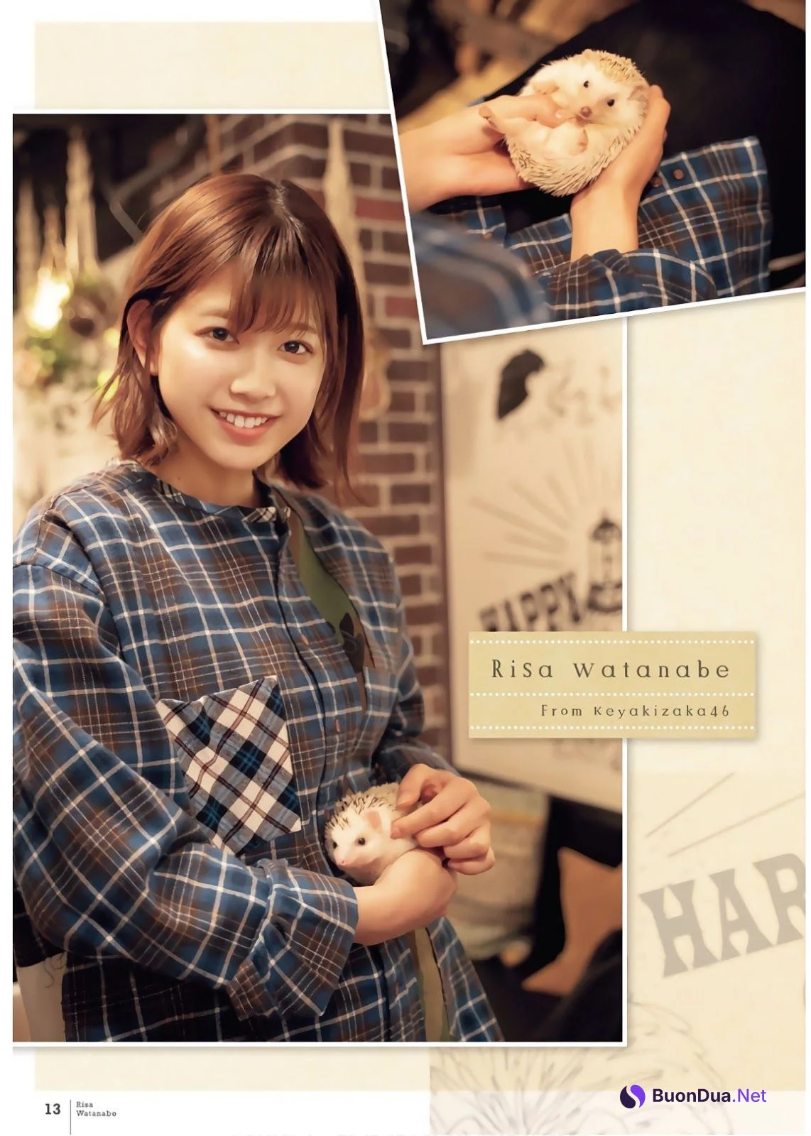 Risa Watanabe 渡邉理佐, Shonen Magazine 2019 No.12 (少年マガジン 2019年12号) - Photo 13
