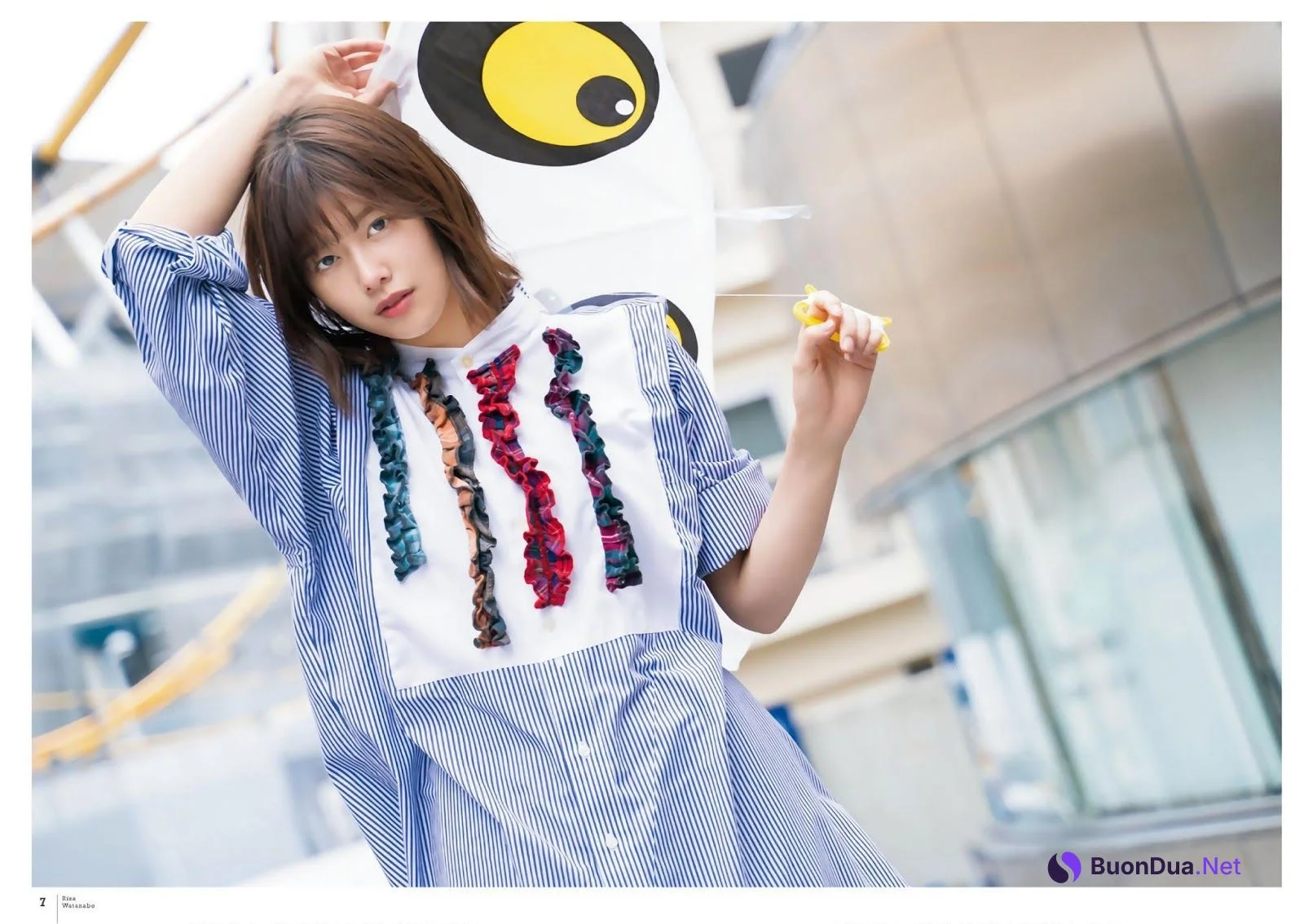 Risa Watanabe 渡邉理佐, Shonen Magazine 2019 No.12 (少年マガジン 2019年12号) - Photo 8