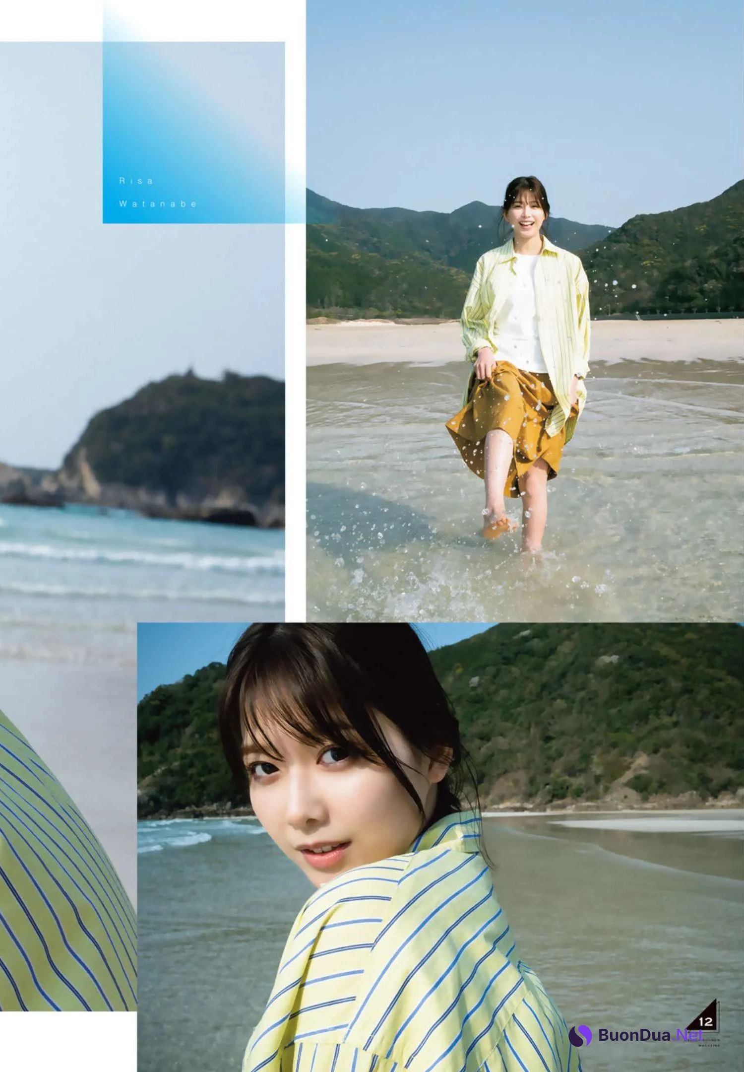 Risa Watanabe 渡邉理佐, Shonen Magazine 2022 No.24 (週刊少年マガジン 2022年24号) - รูปภาพ 14
