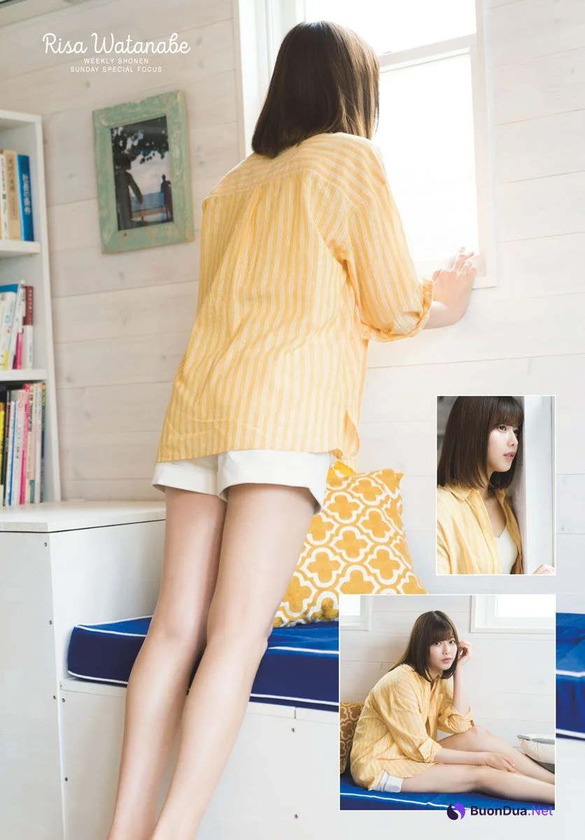Risa Watanabe 渡邉理佐, Shonen Sunday 2019 No.30 (少年サンデー 2019年30号) - Photo 3