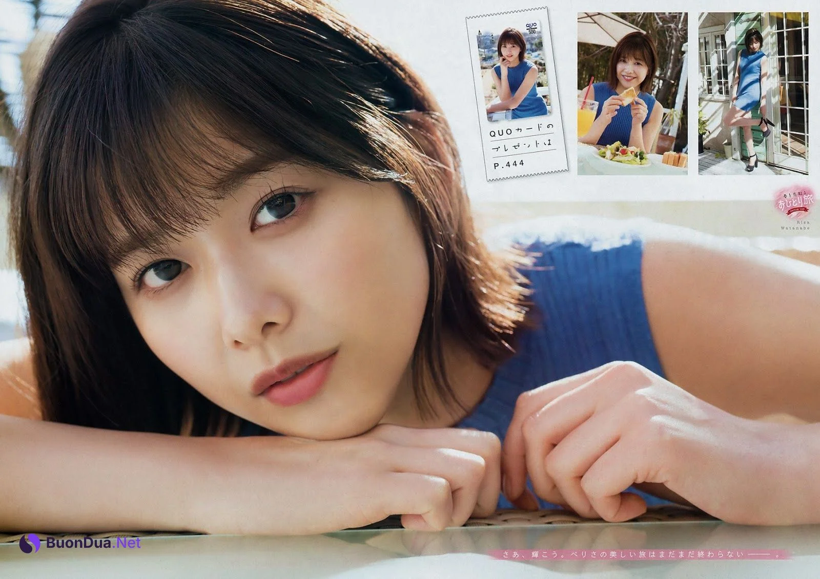 Risa Watanabe 渡邉理佐, Young Magazine 2019 No.14 (ヤングマガジン 2019年14号) - Photo 2